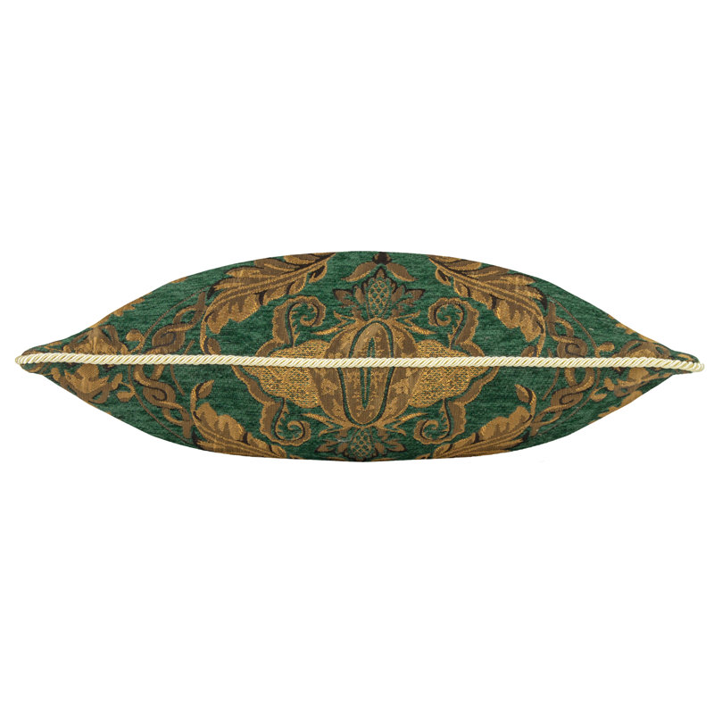 Shiraz Square Throw Cushion, Emerald