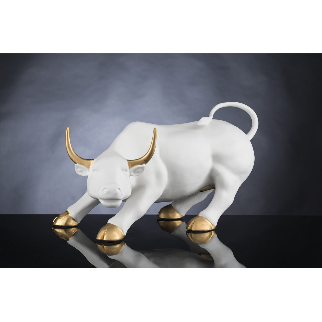 Rothstein Wall Street Bull with 24K Figurine