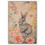 Art floral sur un lapin floral -1074492144-1074623872