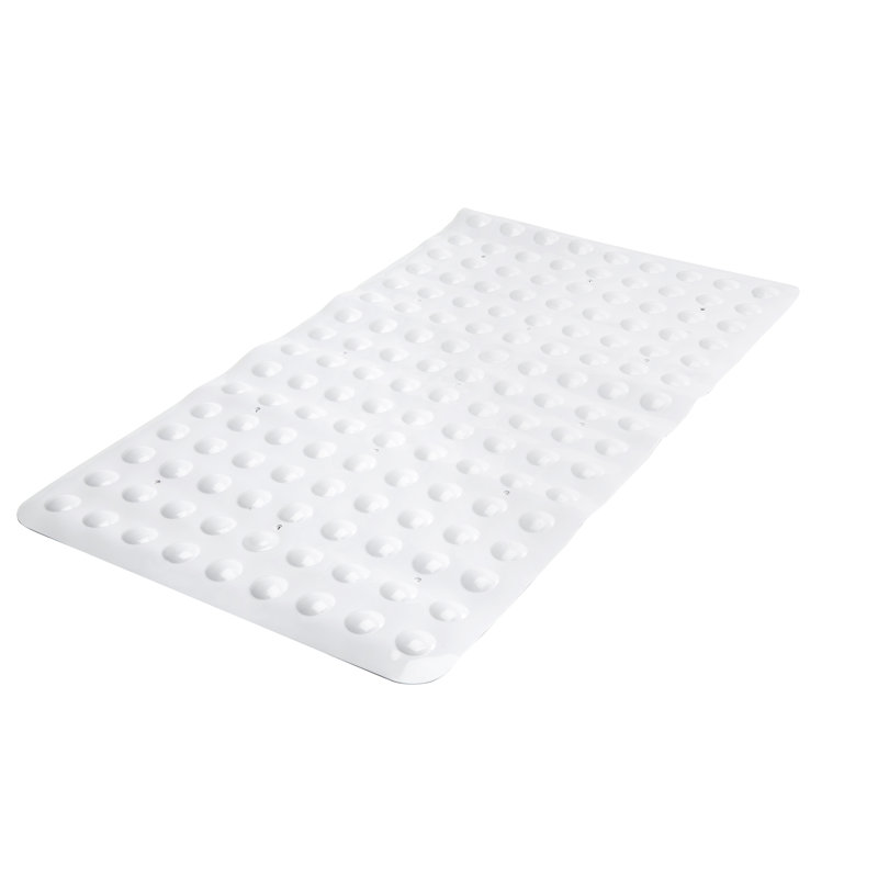 Plastic / Acrylic Non-Slip Bath Mat, White