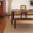 Tench Oak Solid Wood Dining Table-1320007155