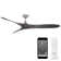 70" 3 - Blade Indoor/Outdoor Smart Propeller Ceiling Fan with Remote Control, Works With Google Assistant, Amazon Alexa, iOS And Android APP