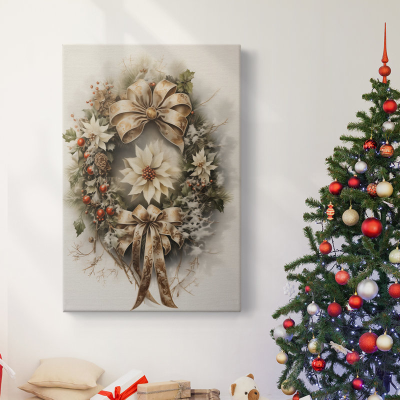 Art des Fêtes de Noël - Toile tendue avec châssis DLxxix