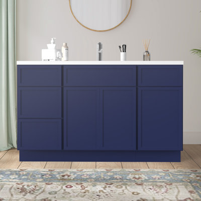 Base de meuble-lavabo simple 54 po seulement