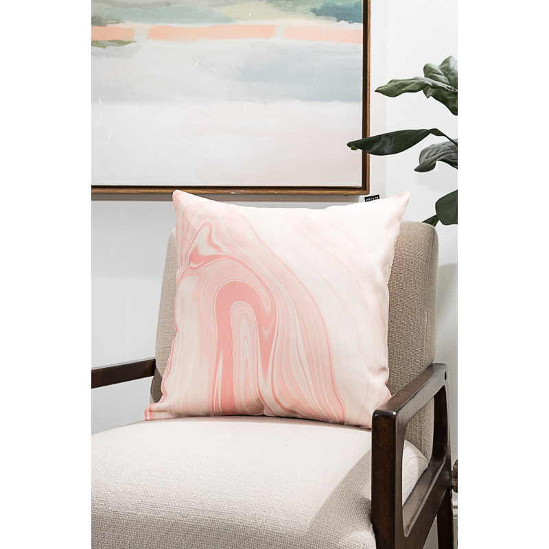  Liquid Marble Throw Pillow