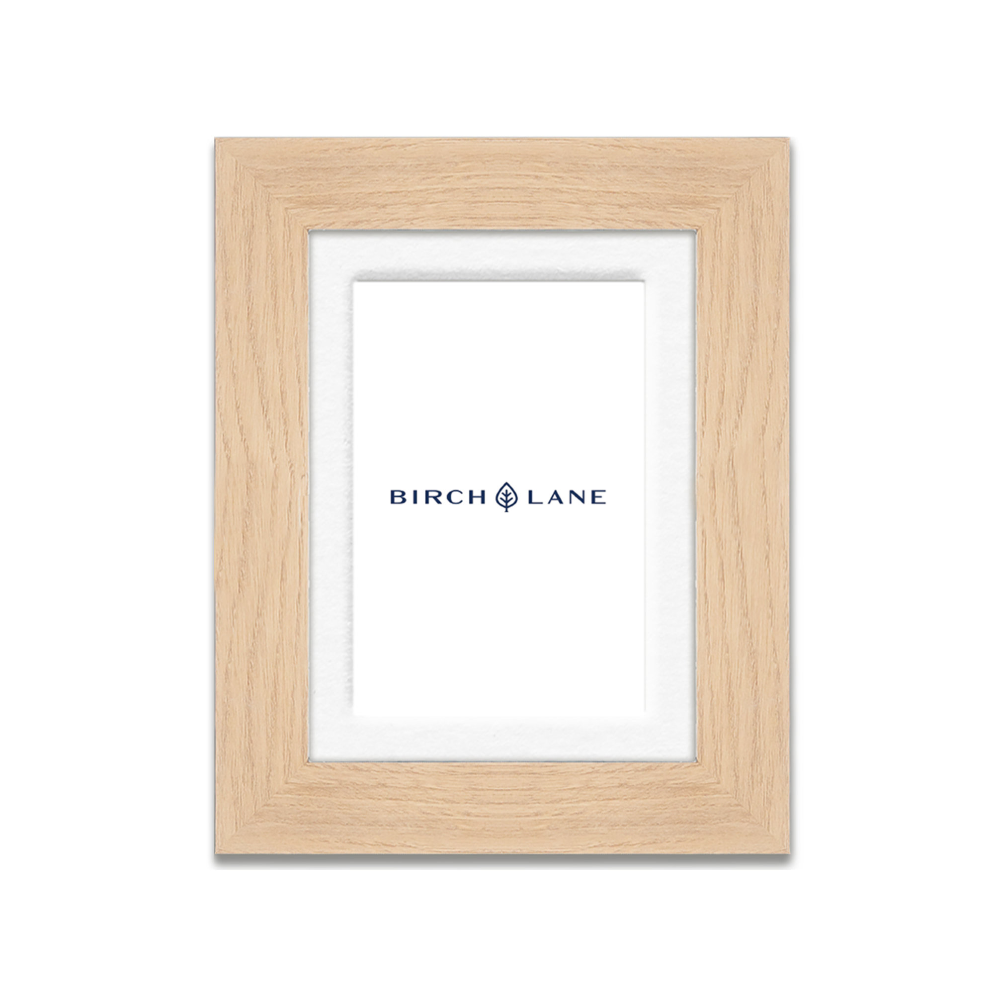 Arkhurst Wood Picture Frame with Mat, Natural, 4" x 6", 8" x 10"