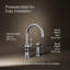 Artifacts Bar Faucet with Swing Spout and BerrySoft, MasterClean, and ProMotion-96078597