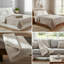 Jeté matelassé surdimensionné ivoire 60x70"-134168059