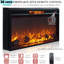  Meuble télé avec portes de grange coulissantes 70 po Dilakshika-1001468144