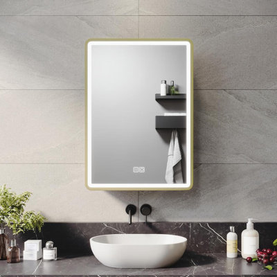 Daquavion W H Wall Mounted Required Medicine Cabinet Mirror 2 Adjustable
