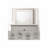 White Finish Mirror
