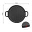 Cast Iron Grill & Griddle Pan