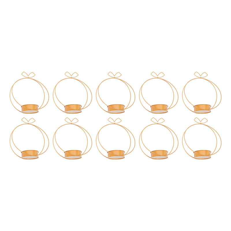 Panier de fleur de fer (ensemble de 10)