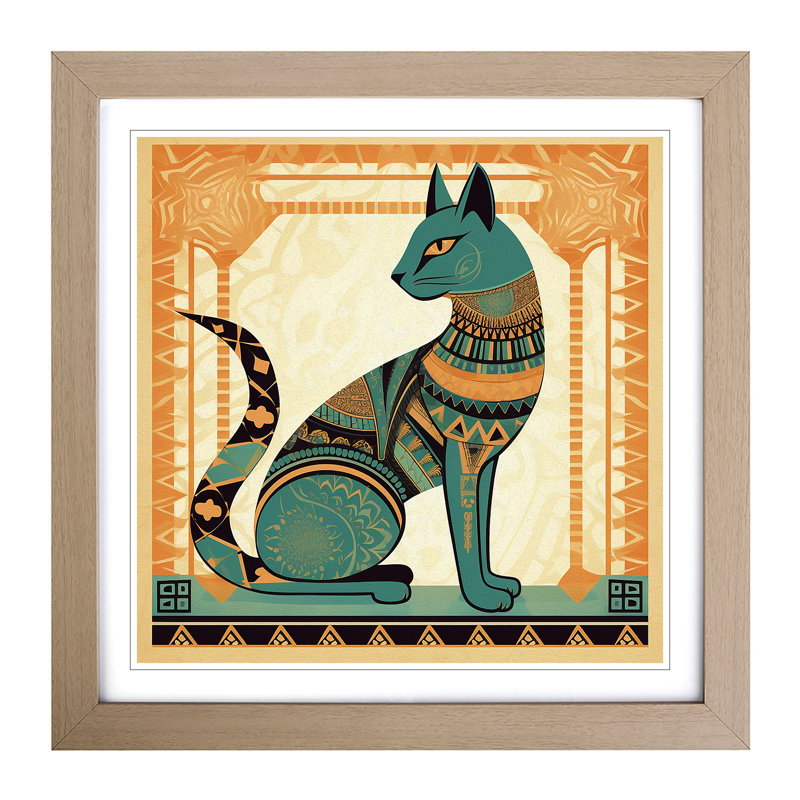 Single Picture Frame Print on Wood, Oak