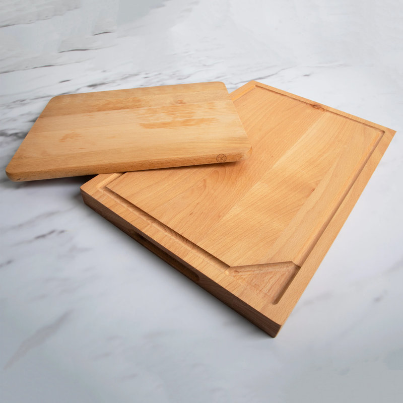 Martha Stewart 2 Piece Beechwood Cutting Board Set