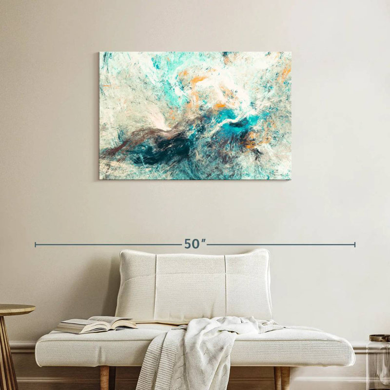 Avery Soft Color Abstract, 24" H x 36" W