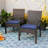 Alyah 4 - Person Patio Dining Set with Square Table , Cushions Included