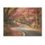 «Rosy Blooming Pathway Into The Forest I» - route sur bois-1089926355