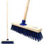 Adjustable Push Brooms with Replaceable Head