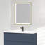 Miroir de salle de bain en verre trempé sans cadre avec deux lumières à DEL à l'avant et à l'arrière,-1165654150-1165654146