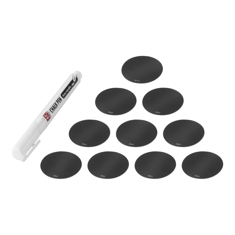 ZWILLING Fresh & Save Cube 10 Piece Silicone Labels with Chalk Marker Set