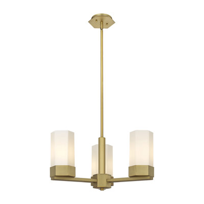 Luminaire suspendu 3 tiges Claverack