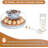 Smart Chicken Incubators for Hatching Eggs with Automatic Turner Small Poultry Duck Quail 12 Egg Incubator Temperature Control Display Hatcher Machine (Mechachick, ?)