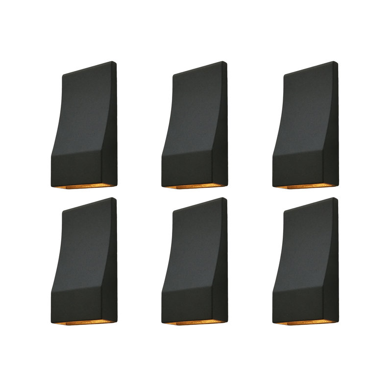 Black Low Voltage Integrated LED Metal Deck Light Pack