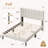 Avelyn Upholstered Platform Bed Frame with Vertical Channel Tufted Wingback Headboard-1653027205-1653027210