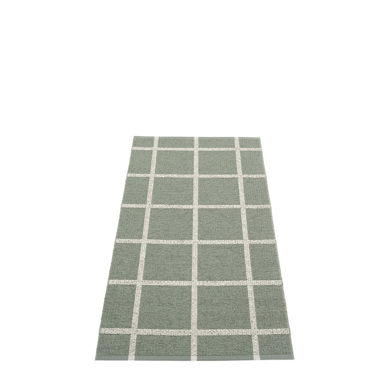 Ada Geometric Area Rug in Gray/Ivory, Runner 2'3"' x 5'