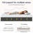 10 Inch Hybrid Mattress In A Box,Pocket Spring Mattress Medium Firm Feel With Edge Support & Motion Isolation-978108079-978108077