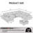 121"Oversized Modular Sectional Sofa With Storage Ottoman, U-Shaped Deep Seating Sofa With Chaise For Living Room-127149944