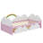 Twin Bed With Cloud And Rainbow Decorations