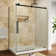 60''W x 34.5"D x 76''H Walk In Frameless Rectangle Shower Enclosure