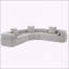 Canapé modulaire surdimensionné Boneless-1291121104