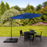 Parasol en porte-à-faux 9,6 pi avec base de comptoir Helland