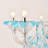 Bliss 6 - Light Candle Style Chandelier
