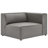 Mingle Vegan Leather 2-Piece Sectional Sofa Loveseat-1707572625