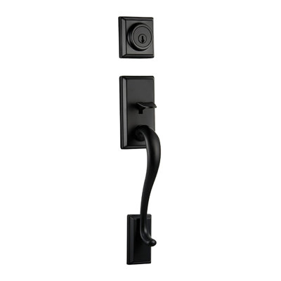 Hawthorne Exterior Portion Handleset with Single Cylinder Deadbolt (Interior Portion Sold Separately)