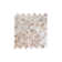 Mother of Pearl 0.6" x 1.2" Seashell Chevron Mosaic Tile