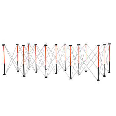 Support pliable portatif 8,05 x 4,13 pi avec capacité de 6 000 lb