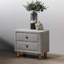 Mobilier de chambre à coucher classique avec deux tiroirs et table de chevet à deux tiroirs