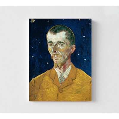 Portrait Of Eugene Boch By Vincent Van Gogh, Classic Painting Print, Famous Paintings Prints, Van Gogh Portrait Print, Wall Art