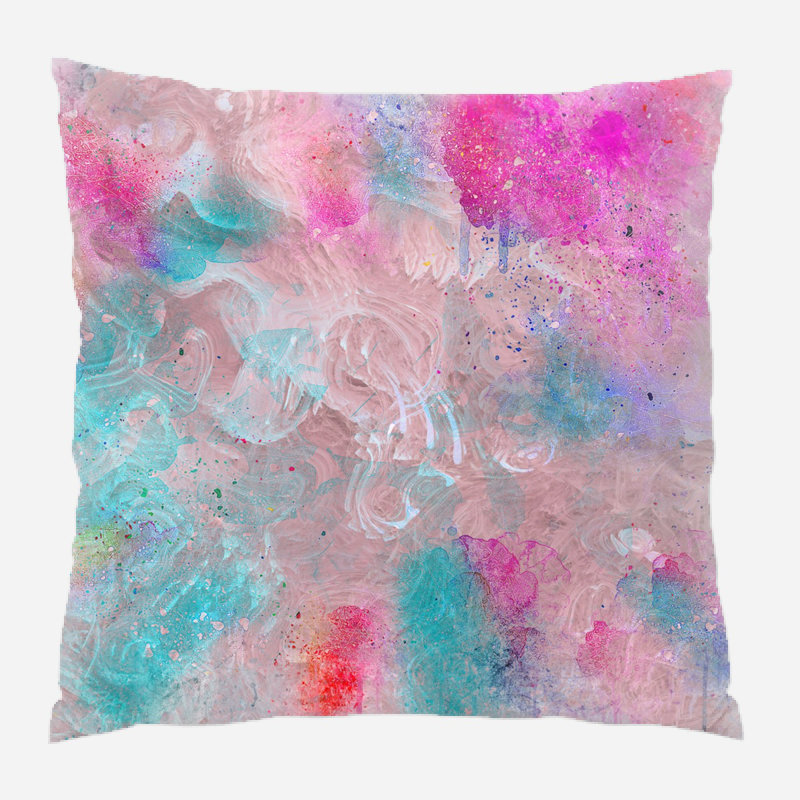 Coussin décoratif Boalt, Microsuède, Intérieur