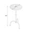 Founders Griege Iron Pedestal Side Table-1569978479