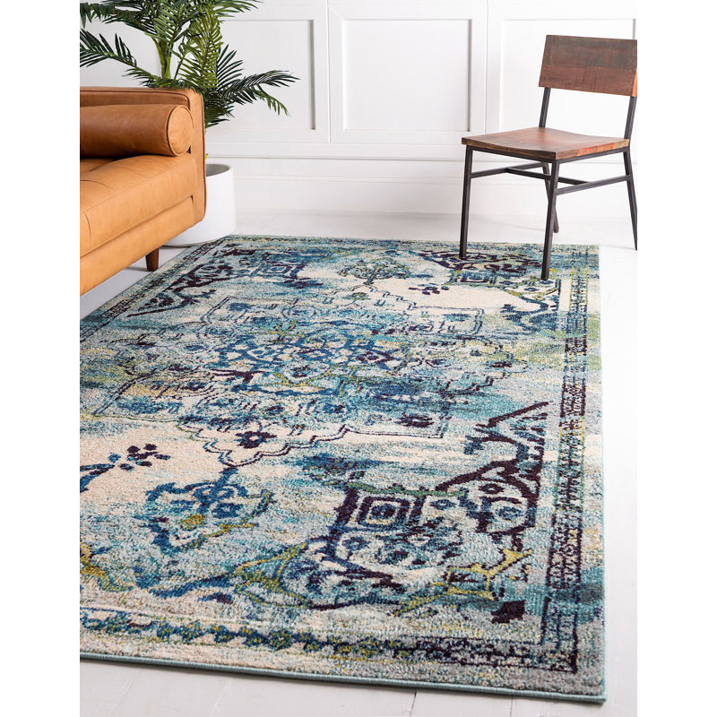 Tapis traditionnel Traditional Dauphine, Rectangle 10 pi 6 po x 16 pi 5 po
