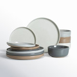 Daytona 12 Piece Stoneware Dinnerware Set - Service for 4