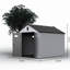 Remise de rangement en plastique 8 * 10 pi pour le jardin - Gardez votre espace propre et rangez vos outils de gestion efficacement