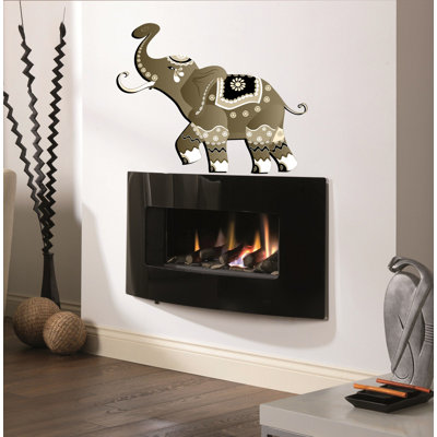 Adhésif décoratif éléphant indien Boho