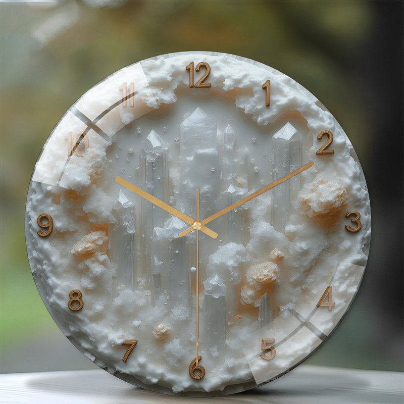 Horloge murale en cristal Magical